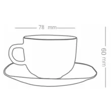 ماگ سرامیکی مدل Tj450